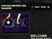 Tablet Screenshot of chicagomoversandshakers.com